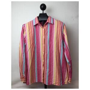 Kim Rogers Button Down Blouse XL